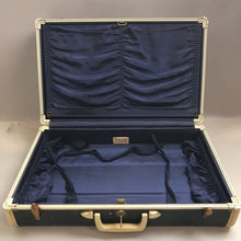 Load image into Gallery viewer, Vintage 1950s Samsonite Hard Shell Suitcase Blue Marble (13x21x8)
