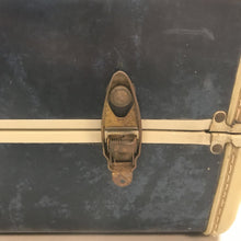 Load image into Gallery viewer, Vintage 1950s Samsonite Hard Shell Suitcase Blue Marble (18x21x8)(As Is)

