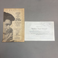 Load image into Gallery viewer, Delphi &quot;Elvis-Follow That Dream&quot; Collectible Plate (8&quot;)
