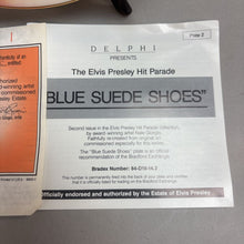 Load image into Gallery viewer, Delphi &quot;Elvis-Blue Suede Shoes&quot; Collectible Plate (8&quot;)
