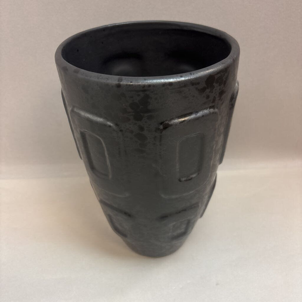 Royal Haeger Black Vase Pottery (10