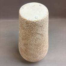 Load image into Gallery viewer, 15&quot; Haeger Textured Cream/White Vase
