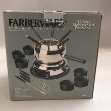 Load image into Gallery viewer, Farberware 19 Piece Stainless Steel Fondue Set
