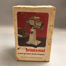 Load image into Gallery viewer, NIB Rival Grind-O-Mat Meat Grinder (10x6)
