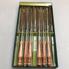 Load image into Gallery viewer, Color-Coded Fondue Set w/ Box (10.5x5.5)
