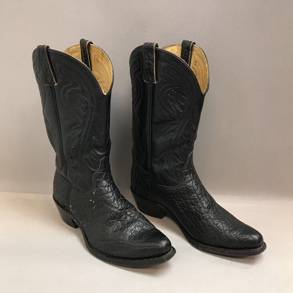 Wrangler Black Cowboy Boots Size 9.5