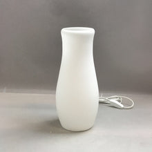 Load image into Gallery viewer, Mylonit Modern White Glass Accent Lamp (12&quot;)
