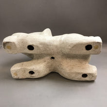 Load image into Gallery viewer, White Textured Potter Elephant Sculpture (10x18x10)
