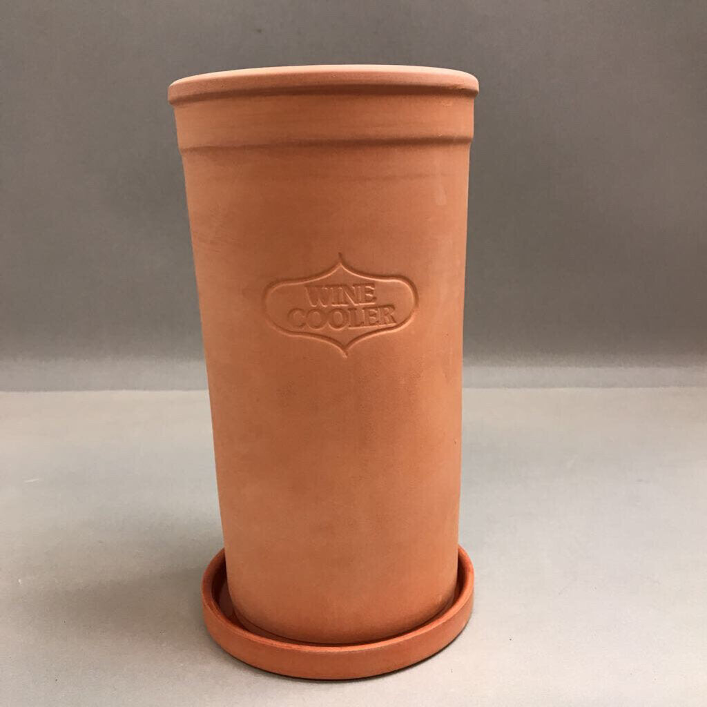 Vintage 1980's Terra Cotta Wine Cooler (10