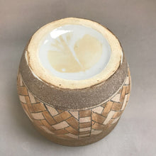 Load image into Gallery viewer, Medium Stoneware Pottery Earthtone Decorative Planter (6x8)
