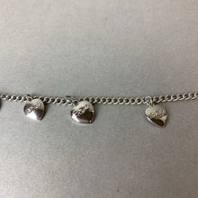 Load image into Gallery viewer, Vintage Sterling Sorority Charm Bracelet (7.5")
