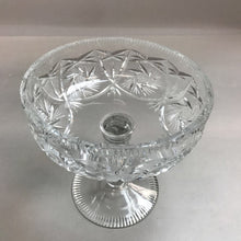 Load image into Gallery viewer, Vintage Crystal Compote Candy Dish (7&quot;)
