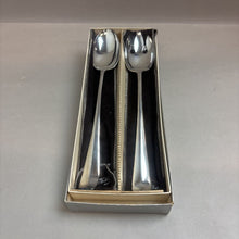 Load image into Gallery viewer, Silverplate Gerity Serving Spoon&amp; Salad Fork (13&quot;) Set Of 2
