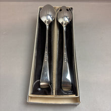 Load image into Gallery viewer, Silverplate Gerity Serving Spoon&amp; Salad Fork (13&quot;) Set Of 2
