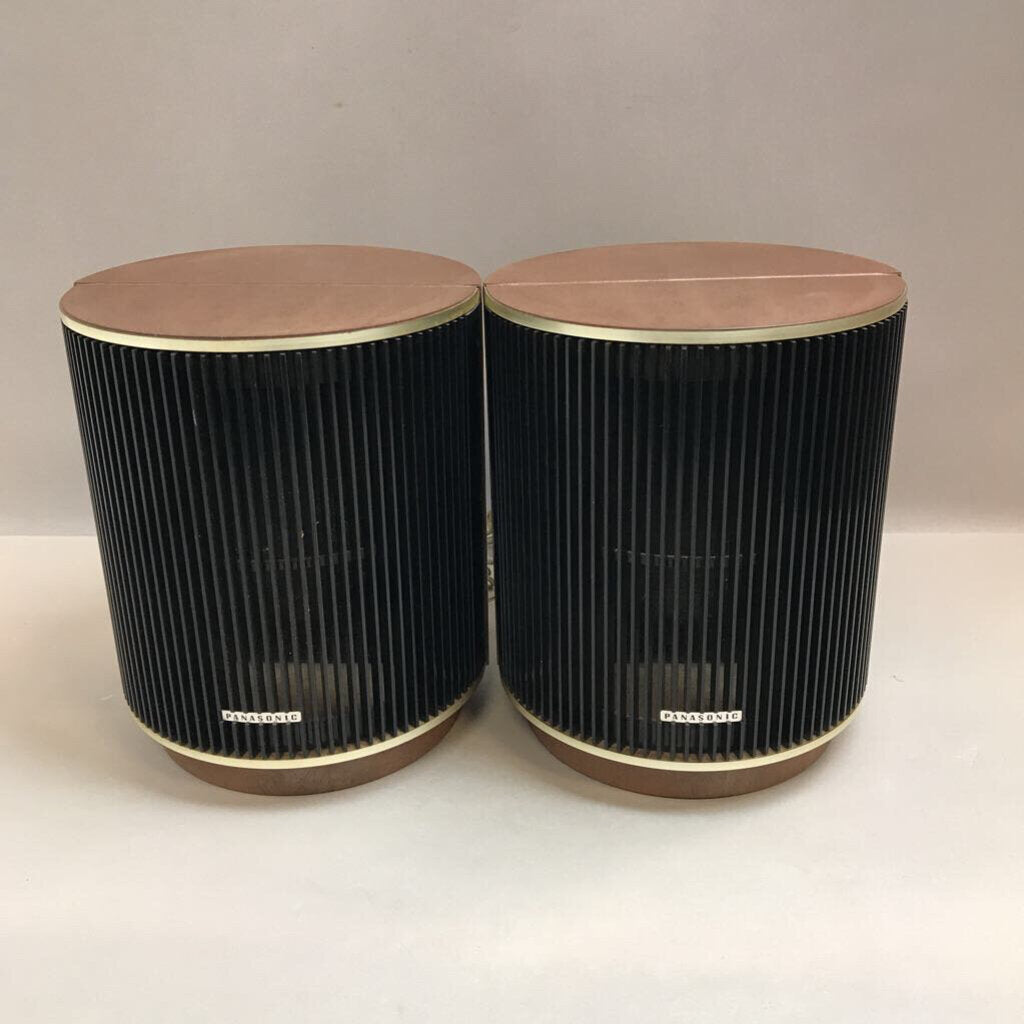 Vintage Panasonic SB-84 Speakers Pair (~10x8.25)