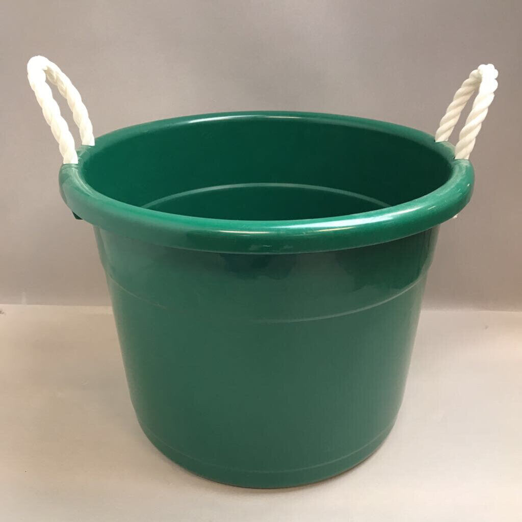 Storage Bucket w/ Rope Handles (~10 gal)