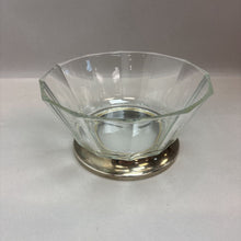 Load image into Gallery viewer, Vintage Glass Bowl With Silverplate Base (5x10)
