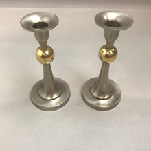 Load image into Gallery viewer, Set of 2 Candlestick Holders (7&quot;)
