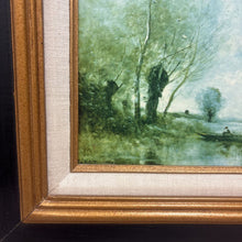 Load image into Gallery viewer, Framed Landscape Print By Corot (19x17)
