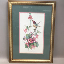 Load image into Gallery viewer, Signed &amp; Framed Hummingbird Print, Larolyn Shores Wright (22x16.5)
