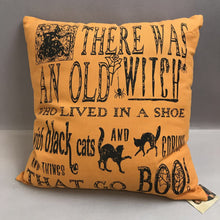 Load image into Gallery viewer, Bethany Lowe Halloween Pillow (~17x17)
