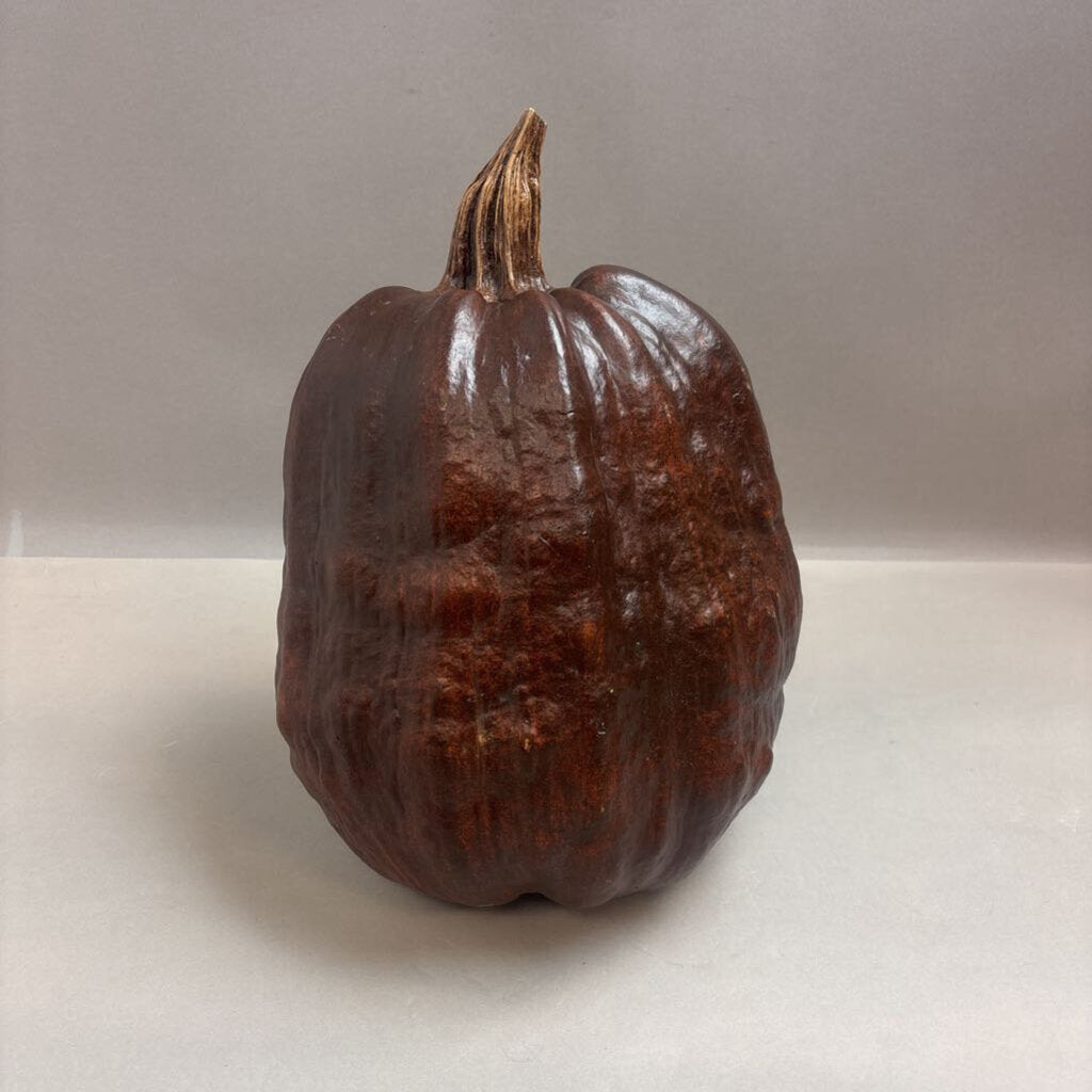 Dried Pumpkin Decor (~8x14x9)