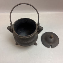 Load image into Gallery viewer, Vintage Cast Iron Smudge Pot (8&quot;)
