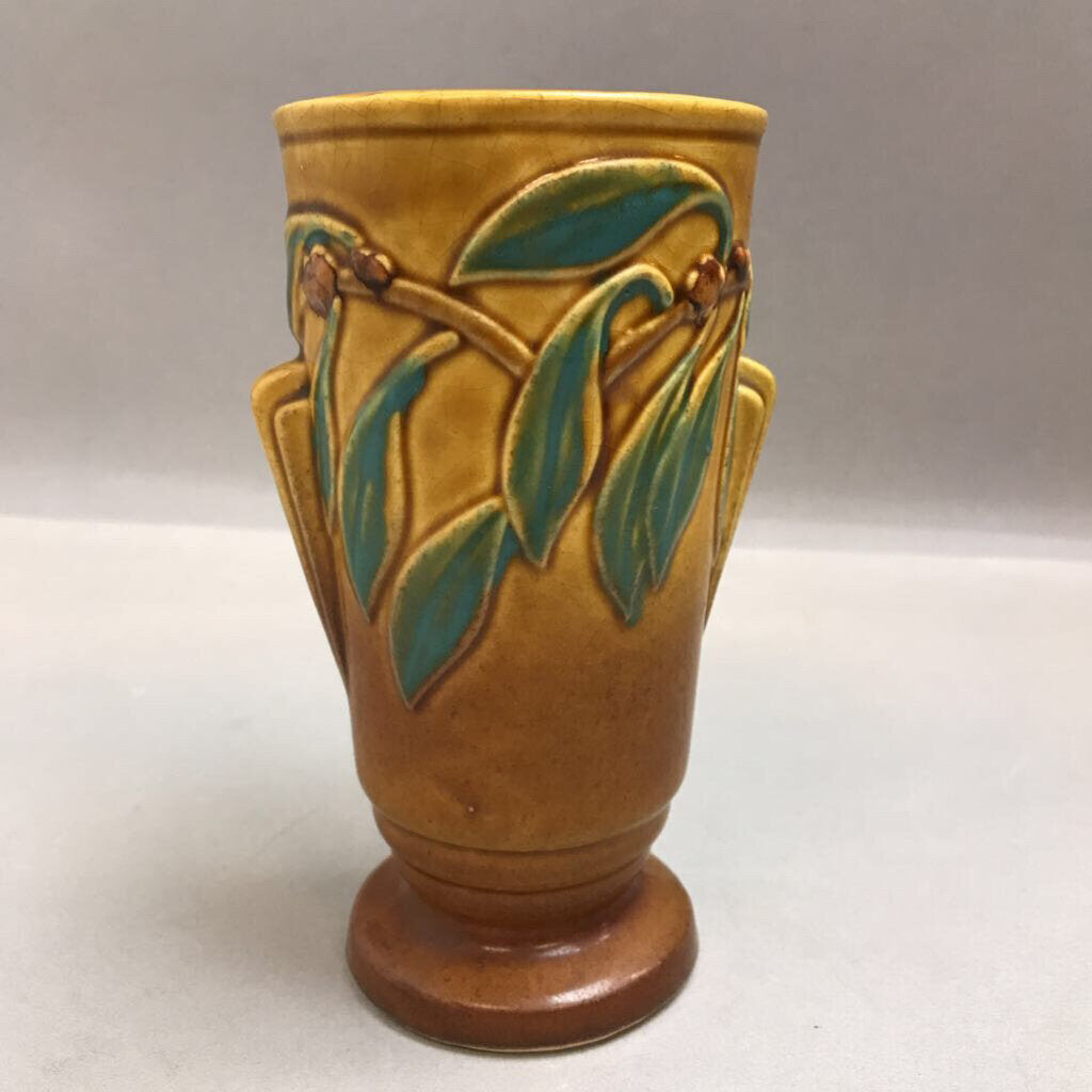 Roseville Pottery Vase Double Handled (6