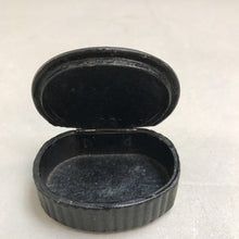 Load image into Gallery viewer, Antique Geogian Gutta Percha Hinged Snuff Box (1x2x2.5)
