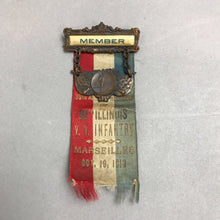 Load image into Gallery viewer, Vintage Marseilles V.V. Infantry Ribbon (4&quot;)
