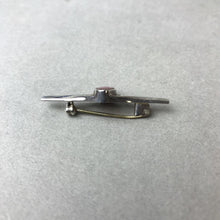 Load image into Gallery viewer, Vintage 800 Silver Rhondonite Brooch Pin (1.5")
