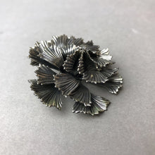 Load image into Gallery viewer, Vintage 1930s Danecraft Sterling 3D Floral Brooch Pin (2")
