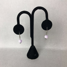 Load image into Gallery viewer, Sterling Flourite Bead Earrings (1.25&quot;)
