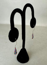 Load image into Gallery viewer, Sterling Swarovski Crystal Teardrop Earrings (1.5")
