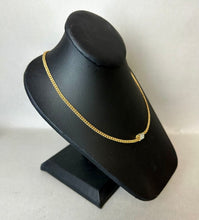 Load image into Gallery viewer, Vintage Anson Goldtone Rhinestone Necklace (17")
