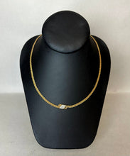 Load image into Gallery viewer, Vintage Anson Goldtone Rhinestone Necklace (17&quot;)
