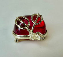 Load image into Gallery viewer, Vintage Sarah Cov Lucite Bubble Apple Brooch Pin (1.5&quot;)
