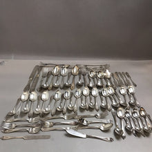 Load image into Gallery viewer, Roger Bros. 1847 Old Colony Silverplate Flatware 75 Piece
