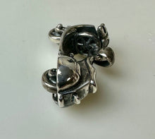 Load image into Gallery viewer, Vintage Sterling Vespa Scooter Pendant w/ Moveable Wheels (1.25&quot;)
