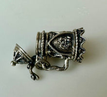 Load image into Gallery viewer, Vintage Beau Sterling Beer Stein Pendant w/ Hinged Lid (1")
