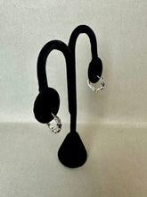 Load image into Gallery viewer, Sterling Amethyst Topaz Garnet Peridot Hoop Earrings
