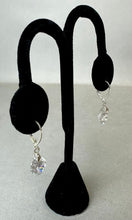 Load image into Gallery viewer, Sterling Cubic Zirconia Drop Earrings
