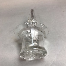 Load image into Gallery viewer, Vintage Duncan &amp; Miller PATD Etched Glass Basket (7&quot;)

