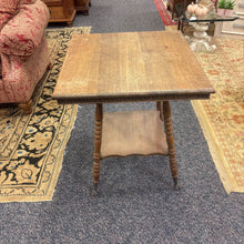 Load image into Gallery viewer, Oak Clawfoot Table (29x24x24) AS IS
