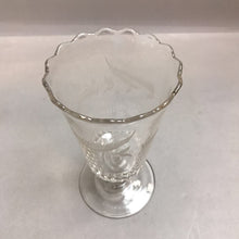 Load image into Gallery viewer, Antique EAPG Leaf &amp; Dart Footed Iced Tea Gass (7&quot;)
