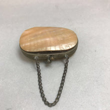 Load image into Gallery viewer, Antique Mother of Pearl Shell Coin Mini Purse Victorian (2x3)
