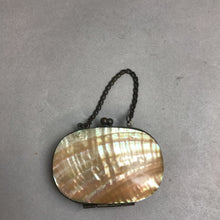 Load image into Gallery viewer, Antique Mother of Pearl Shell Coin Mini Purse Victorian (2x3)
