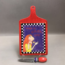 Load image into Gallery viewer, Mary Lester Cheese Cutting Board (12x7)
