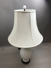 Load image into Gallery viewer, Milk Glass Lamp (30&quot;) AS IS
