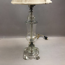 Load image into Gallery viewer, Etched Crystal Glass Accent Lamp (27&quot;)
